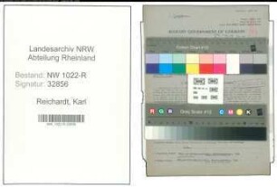 Entnazifizierung Karl Reichardt , geb. 11.01.1908 (Schweisser)