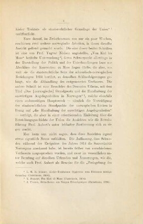 Die Schwedisch-Norwegische Union und der Kieler Friede