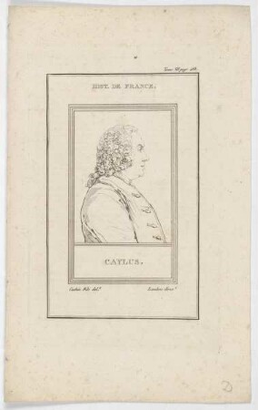 Bildnis des Anne Claude Philippe de Caylus