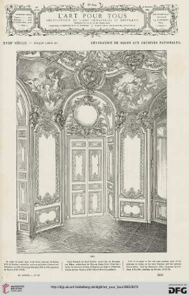 No 609 (30 Octobre 1885)