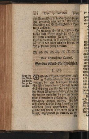 Das neunzehnte Capitel. Von den Wind-Geschwülsten