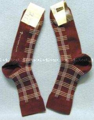 Herrensocken, Paar