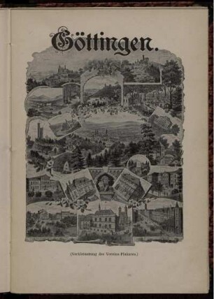 Göttingen (Verkleinerung des Vereins-Plakates)