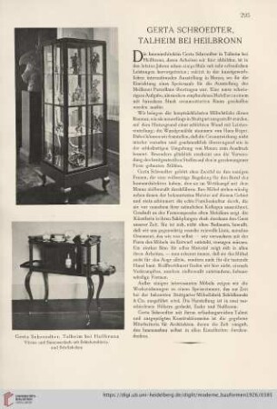 25: Gerta Schroedter, Talheim bei Heilbronn