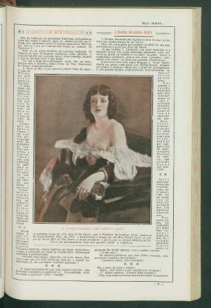 A actriz ingleza Miss Evelyn Laye