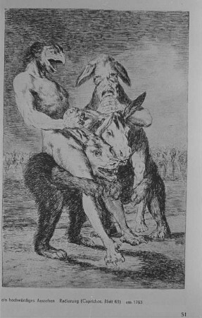 Reproduktion Maler Francesco de Goya