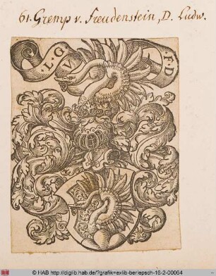 Wappen des Ludwig Gremp von Freudenstein