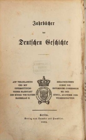 Geschichte des Ostfränkischen Reichs. 2, Die letzten Karolinger. Konrad I.