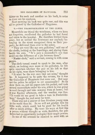 V. - The Transformation Of The Clerk.