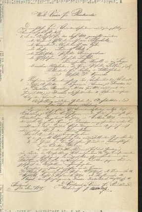 [Handschriftlicher Brief v. Oberbaurath Schlierholz - 30. Jan. 1878]