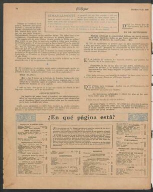 ¿En qué página está?