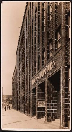 Haus des Rundfunks, Berlin-Charlottenburg: Haupteingang