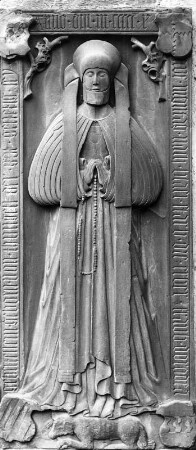 Grabstein Dorothea von Gebsattel : Grabstein Dorothea von Gebsattel (um 1510). Trennfeld, Kirche
