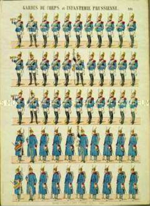Garde du Corps et Infanterie Prussienne (Nr. 206)