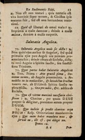 11-20, Salutatio Angelica; ...
