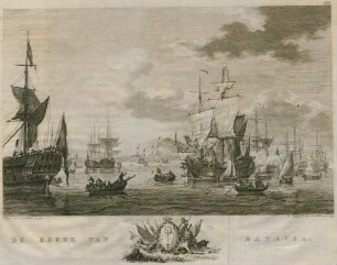 De reede van Batavia