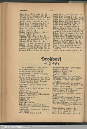 Droßdorf mit Juchhöh