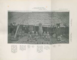 A Rejang River Dyak House