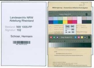 Entnazifizierung Hermann Schroer , geb. 23.08.1883 (Vulkaniseur)