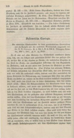 118-146 Systematische Theologie