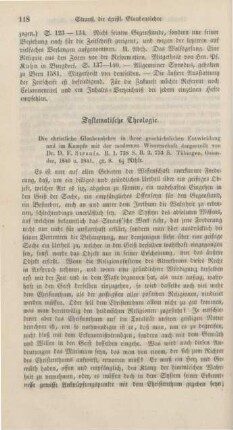 118-146 Systematische Theologie