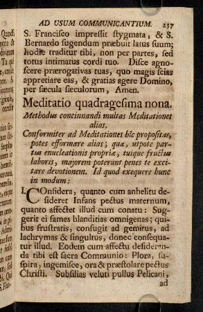 237-240, Meditatio quadragesima nona