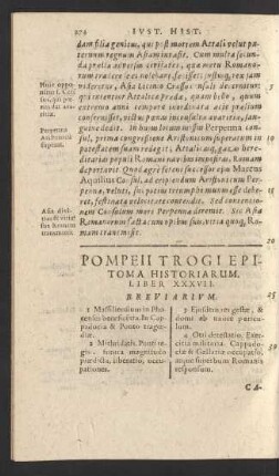 [...] Liber XXXVII.