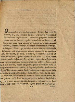 Ordinis Medicorum in Academia Lipsiensi h. t. Procancellarius D. Ioannes Gottlob Haase ... panegyrin medicam ... indixit et anastomosin arteriarum et venarum quondam assertam novis experimentis vindicavit