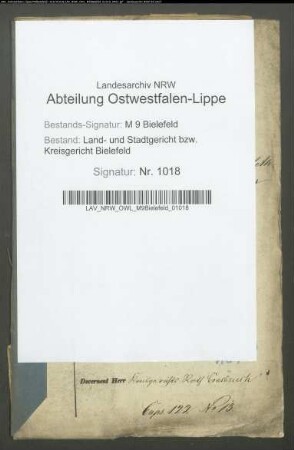 Sonstige: Wissmann, Anne Marie Elisabeth, geb. Kuhlmann: