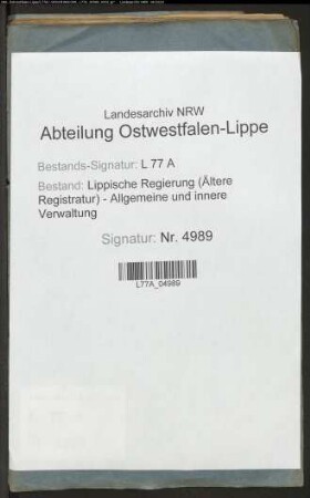 Gendarmerie - Polizei [Generalia] (berittene Polizei, Grenzschutzwache), Bd. 10