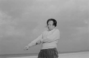 Roger Rössing am Prerower Strand