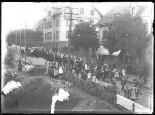 Hochzeitszug in Sankt Georgen im Schwarzwald
