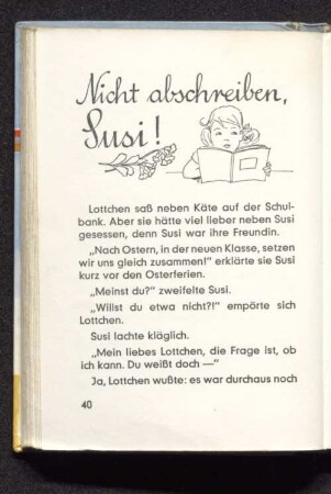 Nicht abschreiben, Susi!