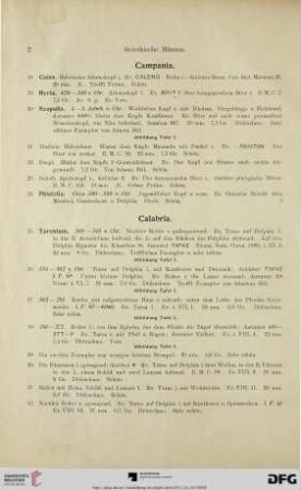Campania (Nr. 18-24)