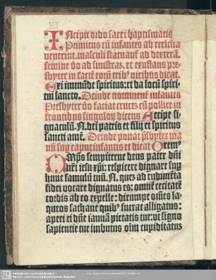 Ordo sacri baptismatis