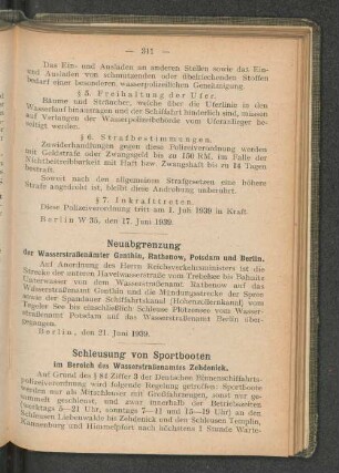 Schleusung von Sportbooten im bereich des Wasserstraßenamtes Zehdenick.