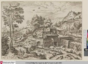 [Landschaft mit der Flucht nach Ägypten; Flight into Egypt]