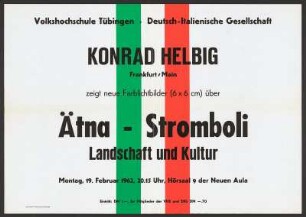 Ätna - Stromboli. Landschaft und Kultur