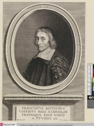 Franciscvs Mothaevs [François de La Mothe Le Vayer]