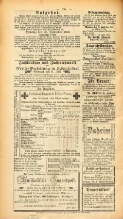 Unterfränkische Zeitung und Schweinfurter Anzeiger. 1888 = Jg. 21, [2]