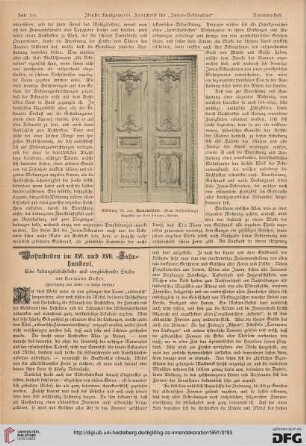 Wohnstuben im XVI. und XVII. Jahrhundert, [4]: eine kulturgeschichtliche und vergleichende Studie