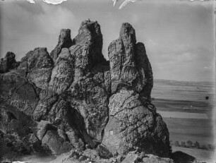Bergspitzen : Kamm der Teufelsmauer
