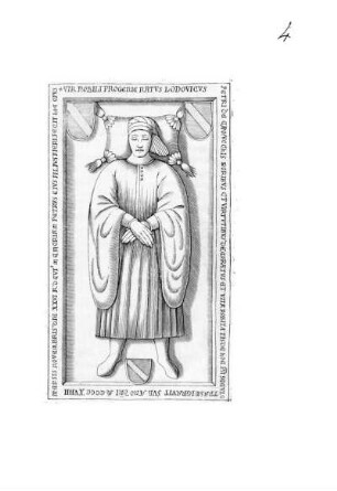 Vir Nobili Proggenie Natvs Lodovicvs Petri Capozvcchi [...]