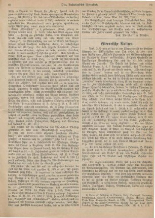 70-72 Literarische Notizen