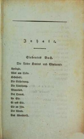 Kosegarten's Dichtungen : [in acht Bänden], 7. Lyrischer Gedichte siebentes, achtes, neuntes Buch