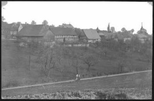 Heynitz. Blick auf Heynitz