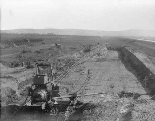 Baugrube Schleuse Feudenheim