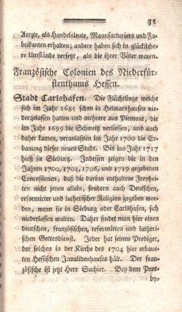 Stadt Carlshafen.