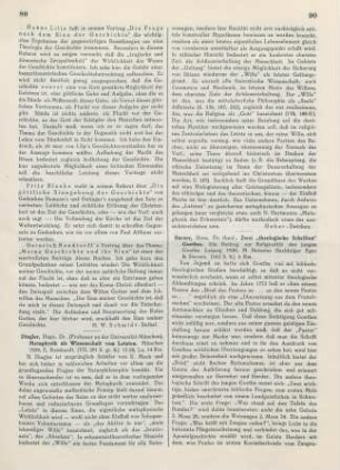 90-91 [Rezension] Barner, Hans, Zwei 'theologische Schriften' Goethes