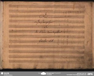 Das Neusonntagskind. Excerpts - Mus.4158-F-8a